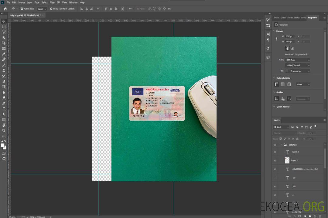 Lettonie DL photolook AVANT template